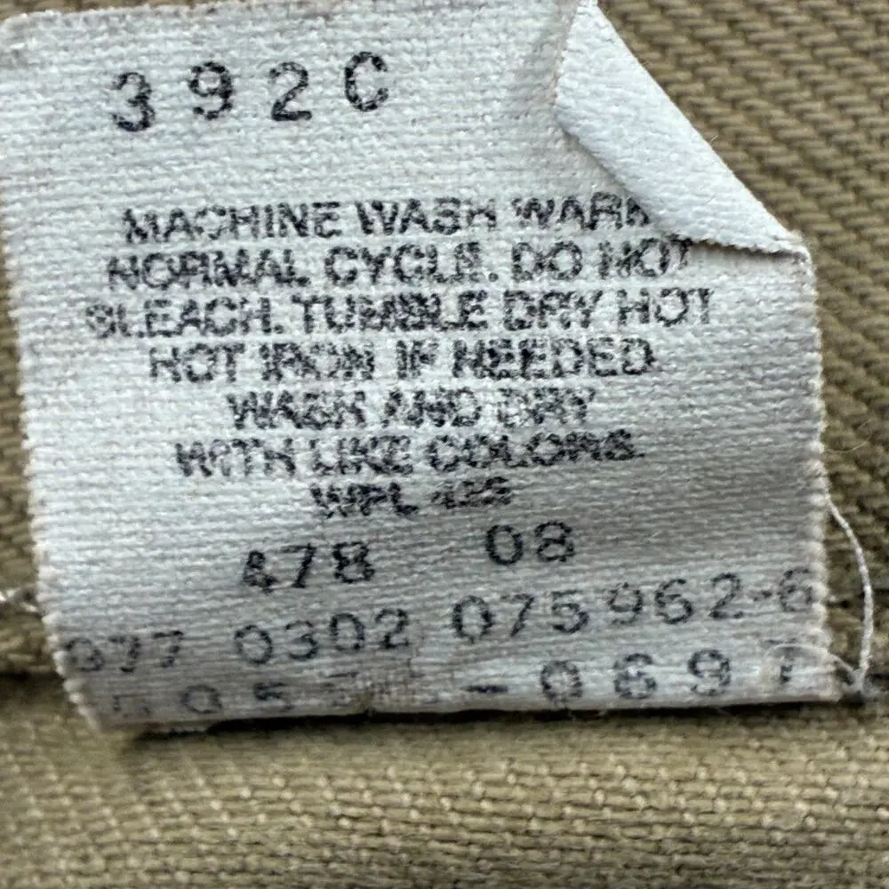 Vintage Levi's 550 Jeans Mens 38 x 32 Tan Beige Relaxed Fit Denim Tapered Y2k